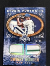 2017 Panini Diamond Kings - Studio Portraits Materials Dwight Gooden #SPM-DG /99