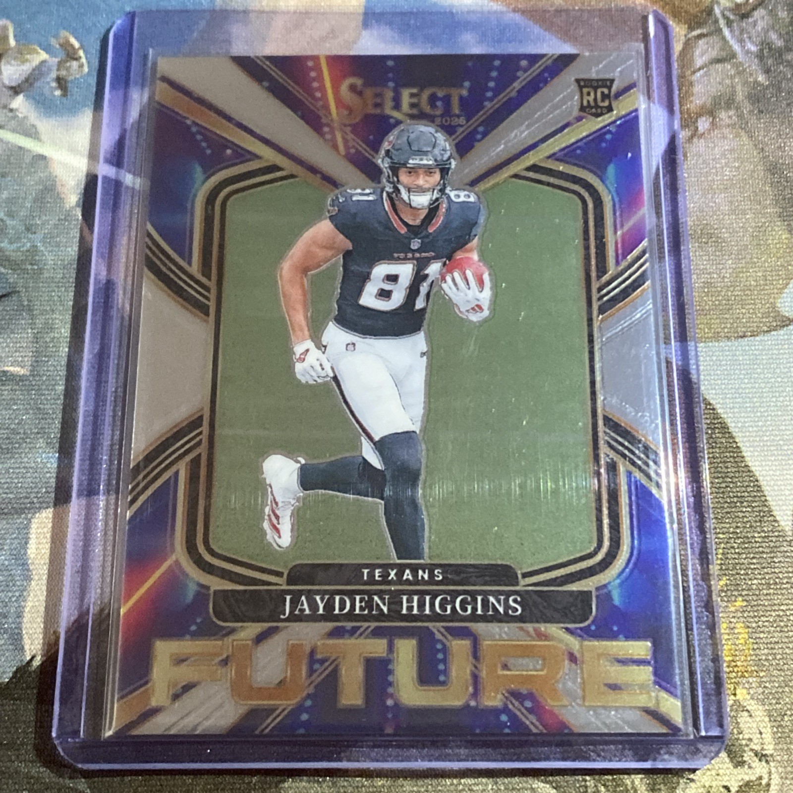 2025 Panini Select - Select Future Jayden Higgins #7 (RC)