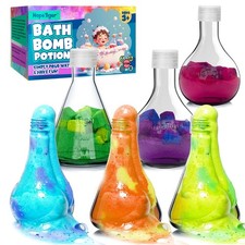 Kids Bath Bomb Potion Bath Toy - Colorful Bubble Eruption Kits