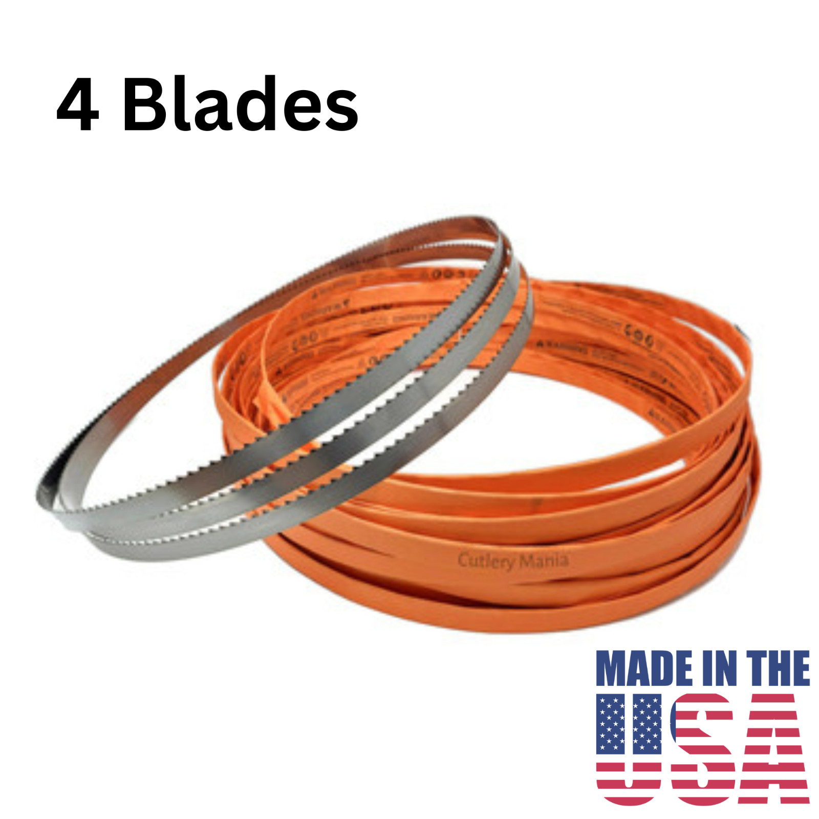 Meat Band Saw Blade 94 Inch 3TPI 5/8 X .022 (4 Pack)