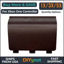 NEW Battery Back Door Lid Cover Replacement Xbox One Controller - Dark Red