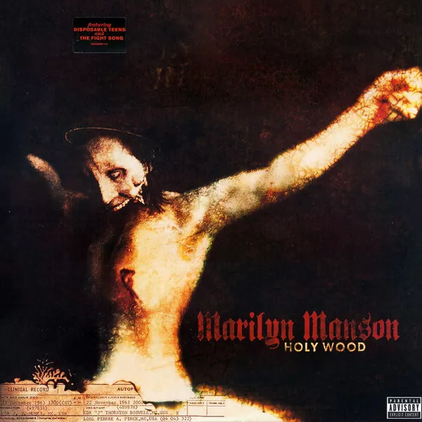 Marilyn Manson Holywood レコード LP-