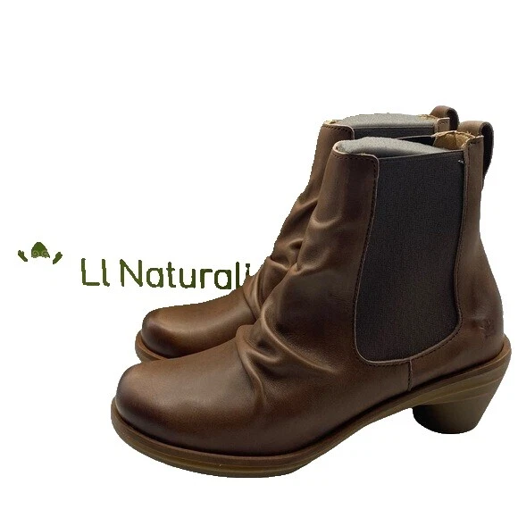 El Naturalista Leather Boots for Women