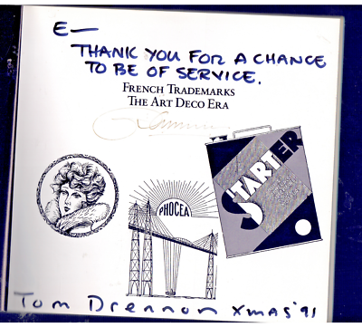 1991 French Trade Marks: The Art Deco Era by Mendenhall