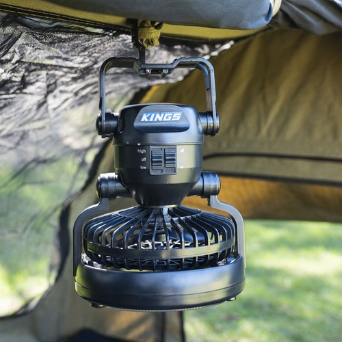 2x Adventure Kings 2in1 LED Light & Fan For Camping Offroad Tent Outdoor 4WD 4X4 - Picture 9 of 9