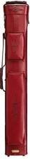 Vincitore 2x4 Justis Style Pool Cue Case Red FREE Shipping