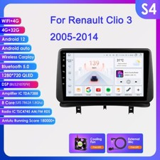 8Kern Android 13 Carplay Autoradio GPS Navi DSP für RENAULT CLIO MK3 2005-2012