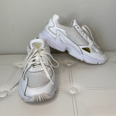 adidas falcon linen cloud white