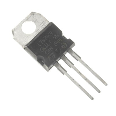 3PCS STMicroelectronics L7824CV Voltage Regulator IC REG LINEAR 24V 1.5A TO220