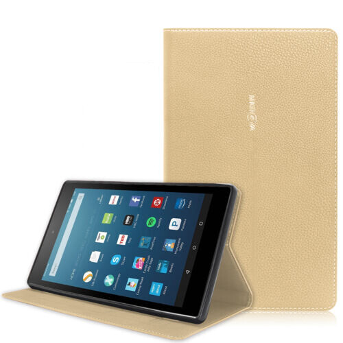 Folio Leather Cover Case Stand For Amazon All-New Fire HD 8 Tablet 8th Gen 2018 - Photo 19/37