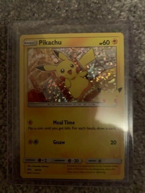 pikachu holographic card mcdonalds A Holographic History Of The Pokmon TCG: McDonald's Sparkles