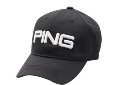 Ping Japan Golf Deo.0 Cap Tour 2023 Modell HW-P2301 Flex Fit schwarz