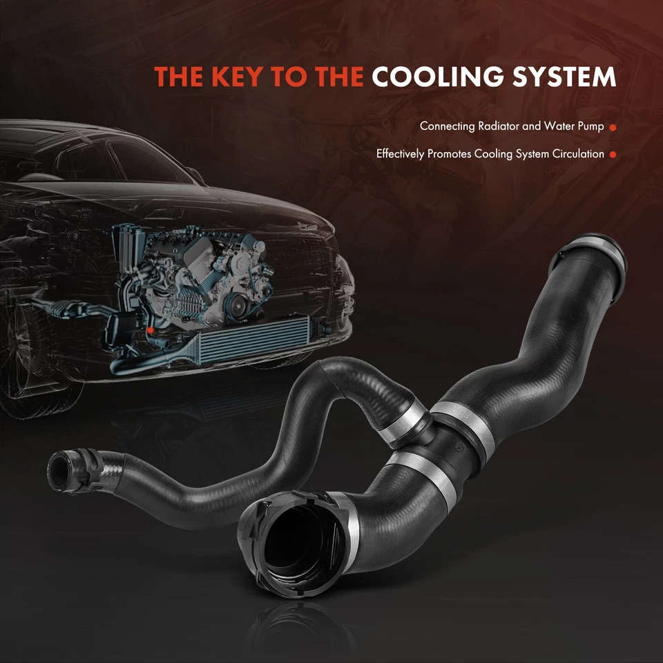 Manguera de tubo de refrigerante de agua para Mercedes-Benz S350 2012 2013 S550e 15-17 2225016791 Foto 2 de 4