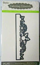 Snowflake Border 1Pc  Darice Embossing Essentials Cut, Emboss, Stencil NIP