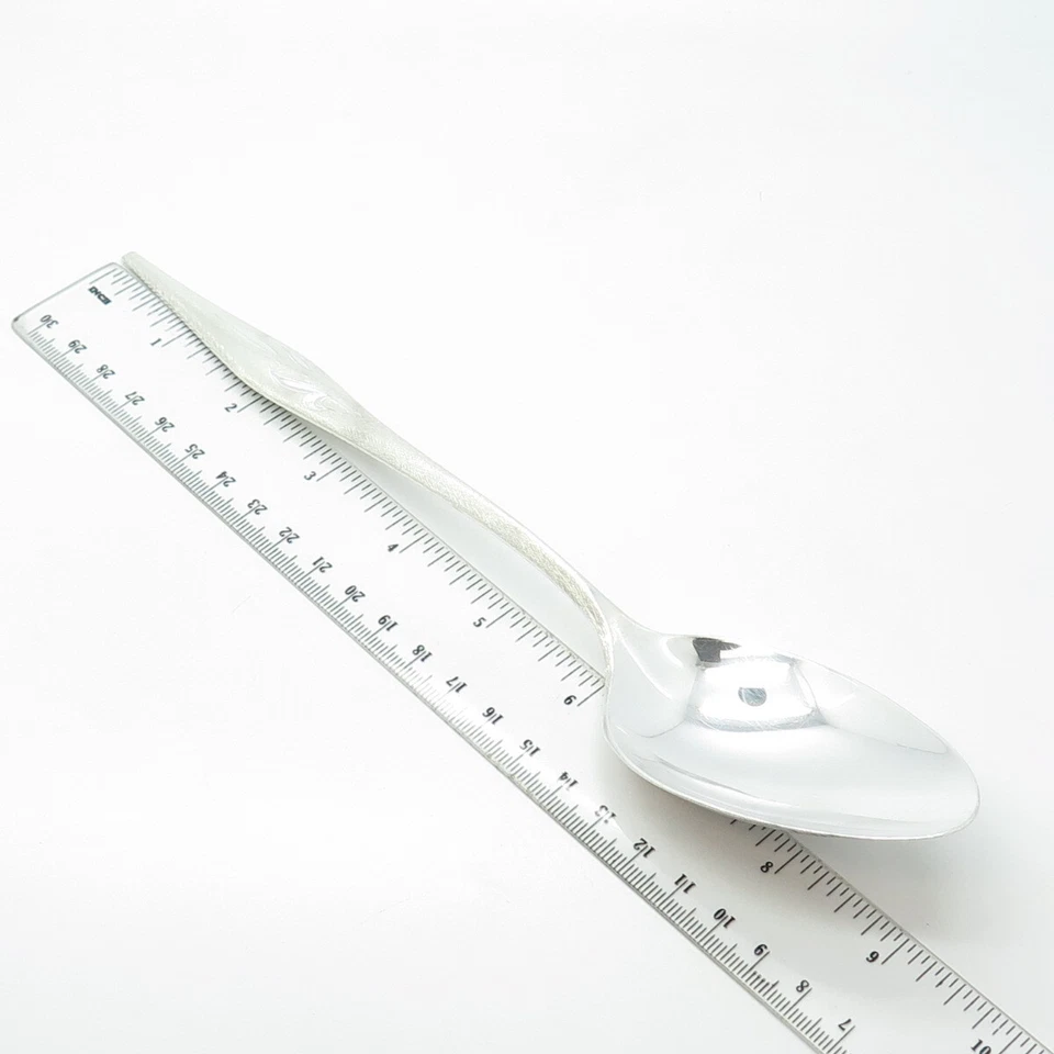 Cucharada Wallace Dawn Mist 1963 de plata de ley 925 vintage Foto 3 de 4