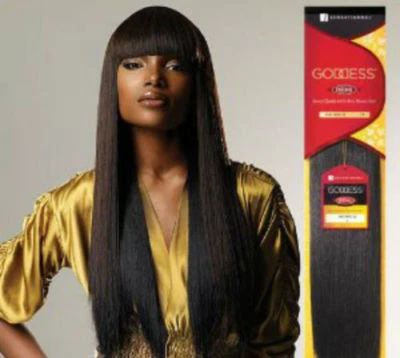 Sensationnel Remi Goddess 100 % Echthaar Yaki gerade WVG Verlängerung - 12 Zoll - 20 Zoll!