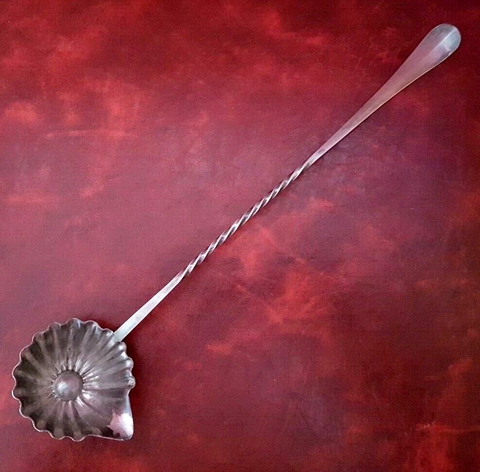 Vintage Silver Plated Metal Sauce Pouring Ladle
Opens in a new window or tab