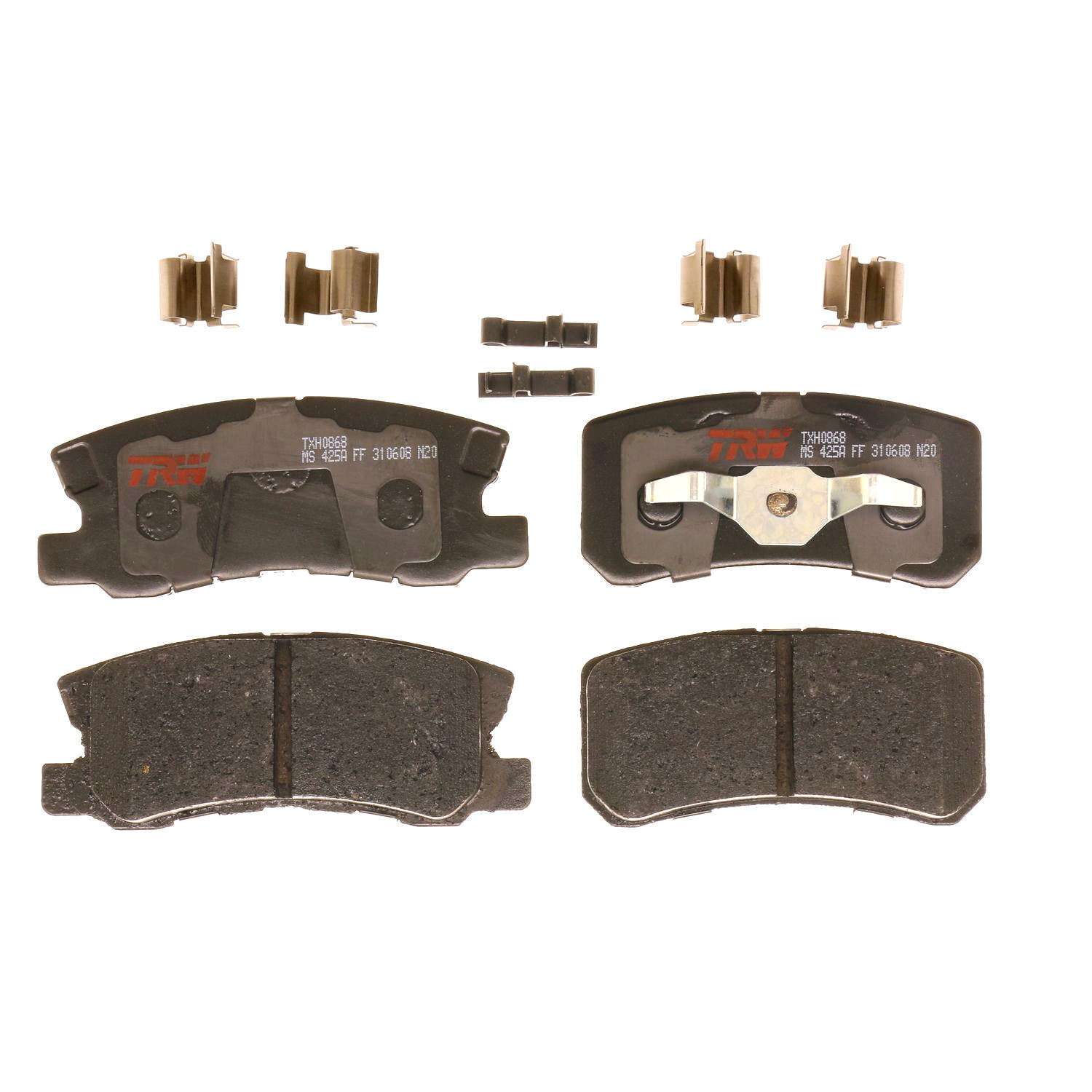 2007-2017 Jeep Patriot Rear Disc Brake Pads Set TRW Ultra TXC0868