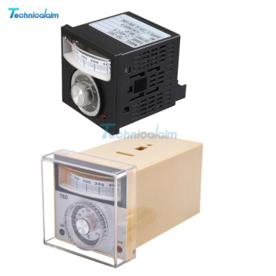 AC220V / AC380V Pointer Thermostat Temperature Controller E K Type 0-400 