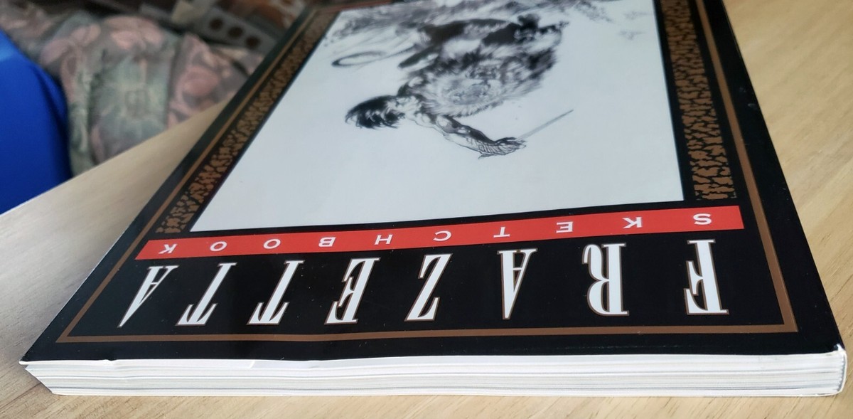 Frazetta Sketchbook vol I　Frank Frazetta FRAZETTA SKETCHBOOK Vol 1 - 2013 FIRST PRINTING PAPERBACK