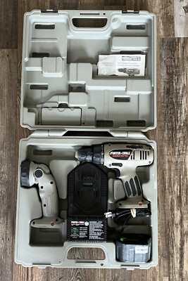 Porter Cable 12v 866 Drill/Driver, Flashlight, Charger 8604 Fresh