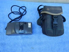 Olympus Infinity Tele Quartzdate 35mm Camera Biaxial Optical System with Case