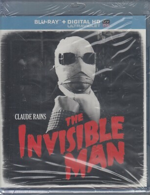 The Invisible Man (1933)(Blu-ray) Claude Rains, Gloria Stewart- [F1]