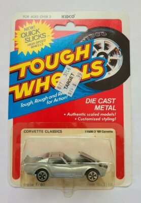 Kidco Tough Wheels MOC 1979 '69 Corvette Gray Macao #11500-3 Vintage
