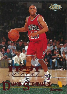 1996 Classic Assets Hot Prints Damon Stoudamire