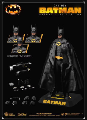 Beast Kingdom DAH-056 The Batman 1989 Version 1/9 Action Figure In