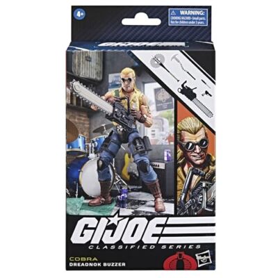 G.I. Joe Classified Series Dreadnok Buzzer, Collectible Action