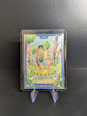Karte 7/110 Disney Anthology nummeriert 8/10 Flowers And Trees COSMO HOLO
