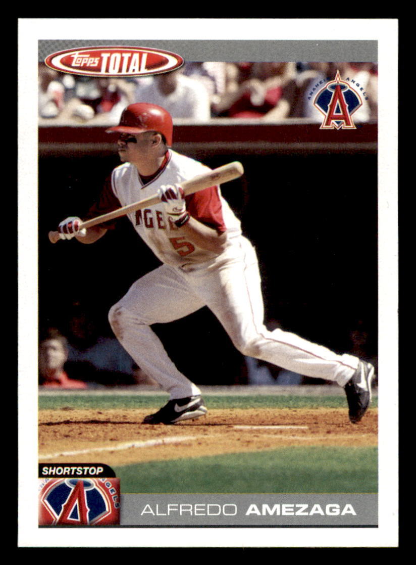 2004 Topps Total 721 Alfredo Amezaga Anaheim Angels eBay