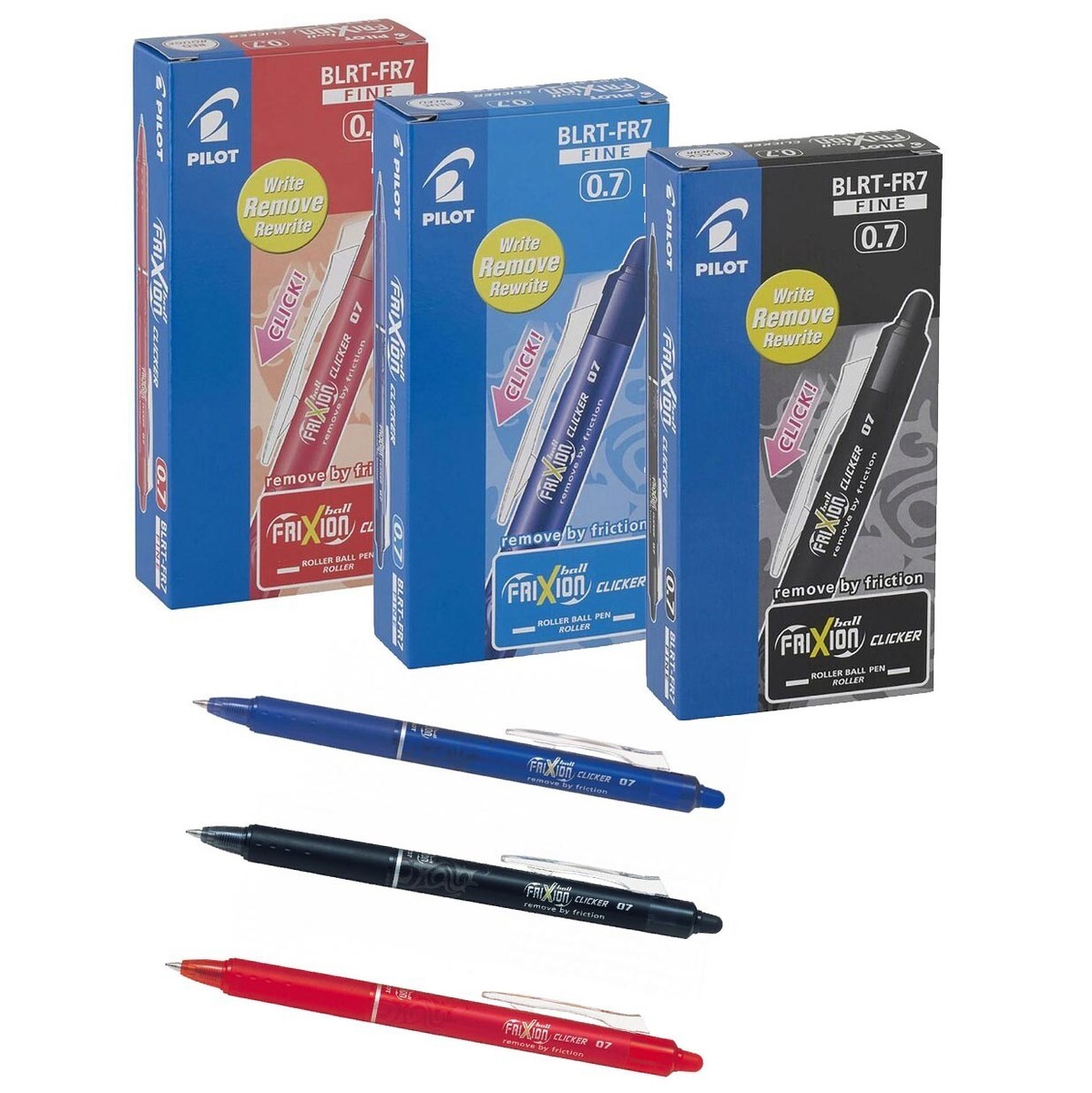 PILOT - Set di 5 FriXion Ball 05 - Penna a Inchiostro terico