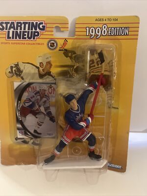 Starting Lineup Brian Leetch Action Figure 1998 Edition NHL New York Rangers