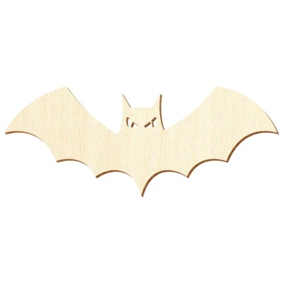 Holz Fledermaus V4 - Deko Basteln 5-50 cm