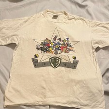 Vintage 90  s warner bros looney tunes t shirt XL Cartoon Bugs Bunny