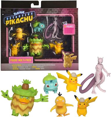 Pokémon Detective Pikachu Battle Figure Piece Multi-pack