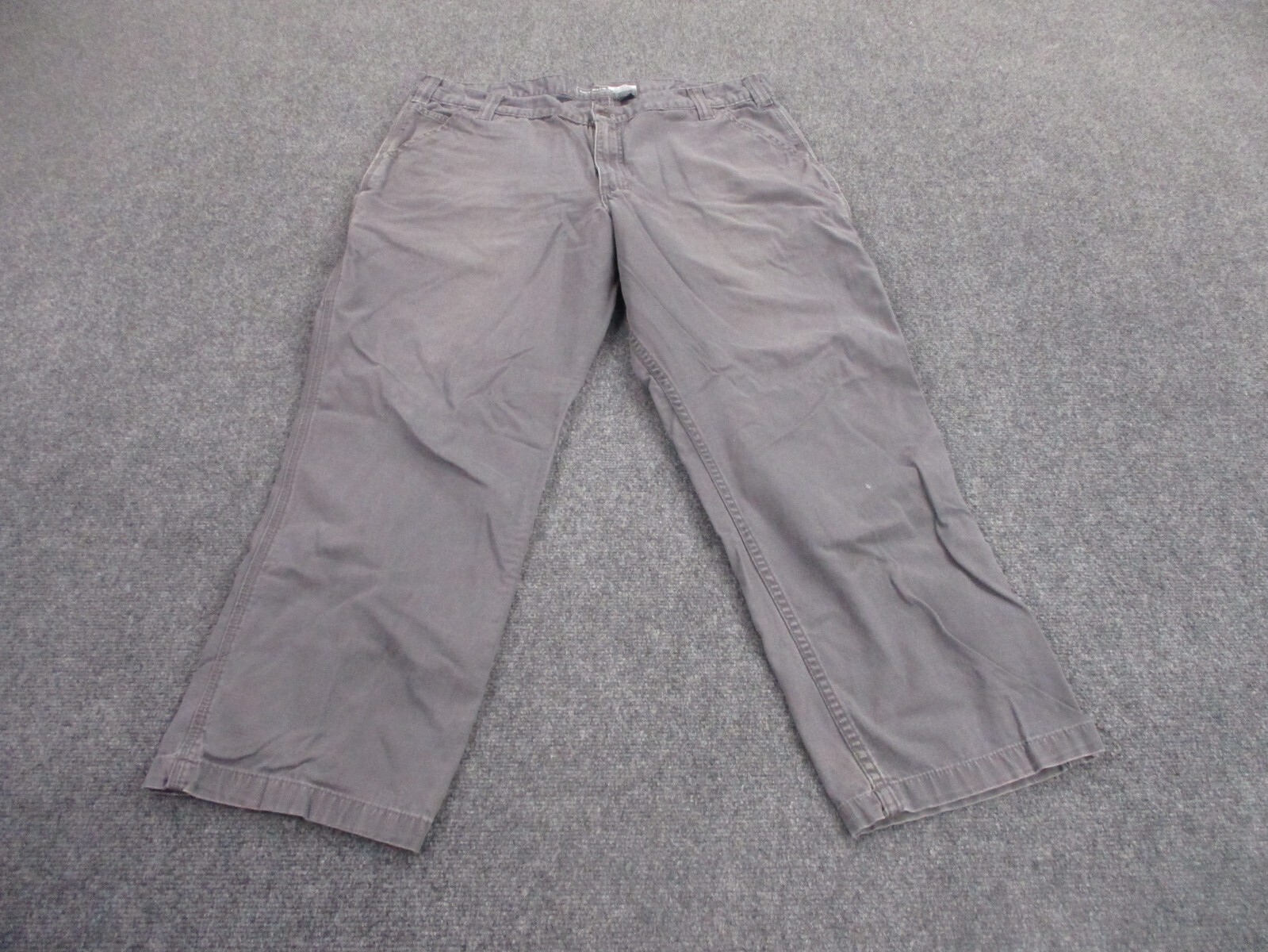 Carhartt Pants Adult 40 X 30 Gray Relaxed Rugged Flex Straight Work Casual Mens