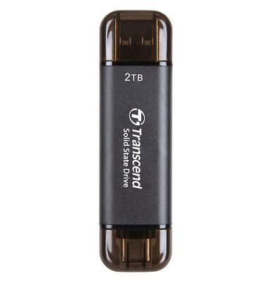 新品未開封 ポータブルSSD 2TB トランセンド TS2TESD310C 2TB Transcend ESD310C Dual USB Portable SSD (USB Type-A and Type-C