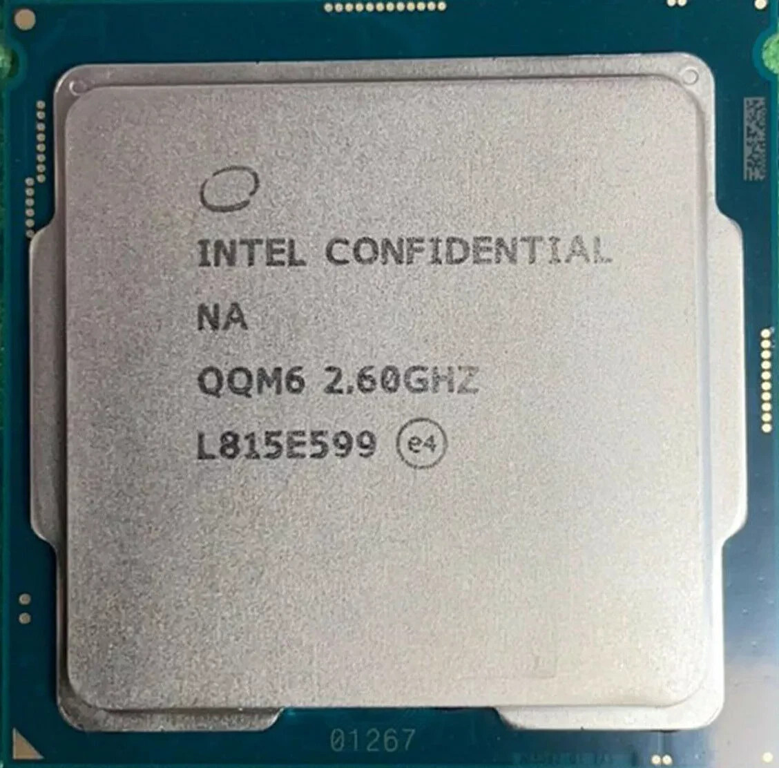Intel Xeon E-2278g ES qqm6 e2278g CPU processor 2.6ghz 8-core 16mb