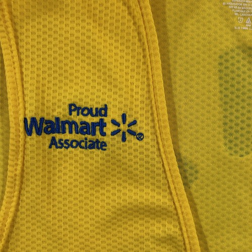 Walmart Vest Adults XS Yellow Employee - Picture 6 of 11