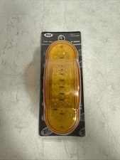 TLED-HOBA Oval Side Turn Signal & Marker LED Light with Hump (18 Diodes)