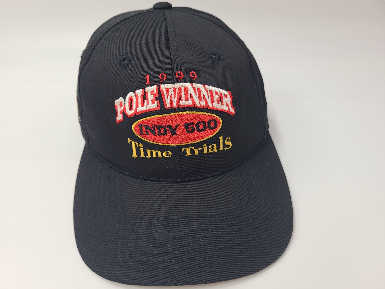 Vintage Arie Luyendyk 1999 Indy 500 Time Trials Pole Winner Snapback Hat Cap 90s