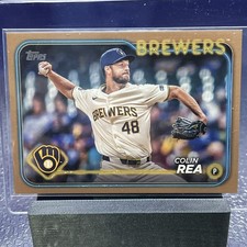 2024 Topps Update Baseball Gold 1522/2024 - Colin Rea - Milwaukee Brewers US171