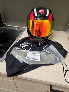 X-Lite Speed Evo Helmet 981047075 – Large, Ducati Racing Full-Face Carbon