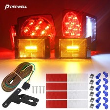 Rear Led Submersible Trailer Tail Brake Lights Kit Boat Marker Truck Waterproof Rear Led Submersible Trailer Tail Brake Lights Kit Boat Marker Truck Waterproof