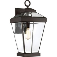 Wandlampe AußEn Bronze IP44 E27 Glas Metall Rustikal AußEnlampe Wand Terrasse