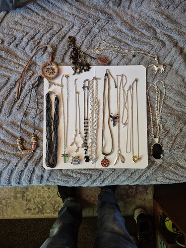 wearable jewelry necklaces lot