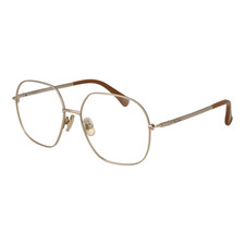 Max Mara MM5097 032 Lunettes Designer Femme Or Rectangulaires 55mm